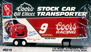 'Coors' Bill Elliot NASCAR Racing Transporter Trailer