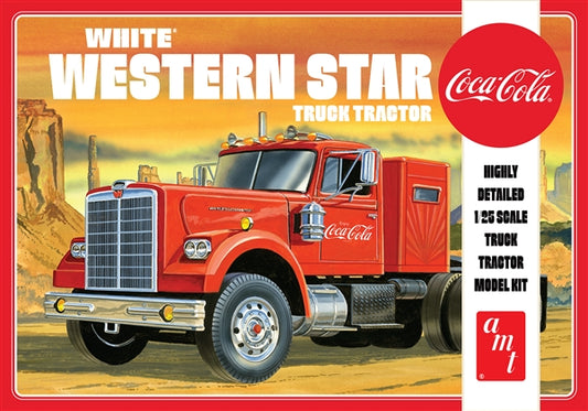 "Coca-Cola" White Western Star Semi Tractor