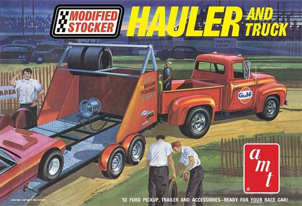 Gulf 1953 Ford Pickup "Modified Stocker Hauler"
