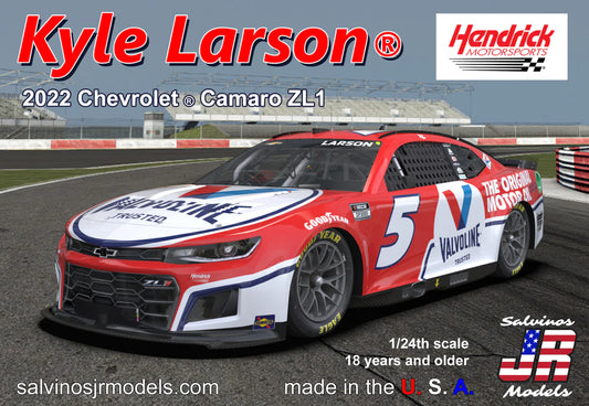 Hendrick Motorsports Kyle Larson 2022 NEXT GEN Valvoline Chevrolet Camaro