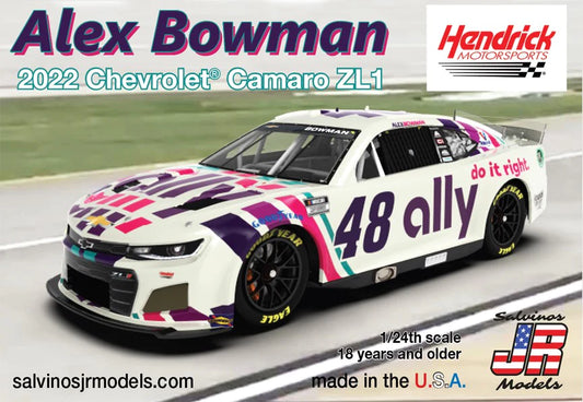 Hendrick Motorsports Alex Bowman 2022 NEXT GEN Primary Chevrolet Camaro