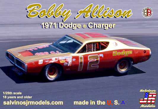Bobby Allison 1971 Dodge Charger Flat Hood
