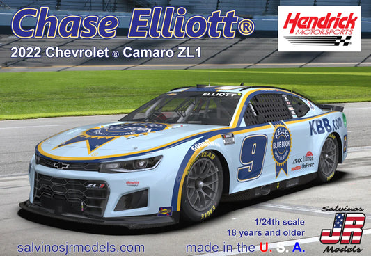 Hendrick Motorsports Chase Elliott 2022 NEXT GEN Kelley Blue Book Chevrolet Camaro