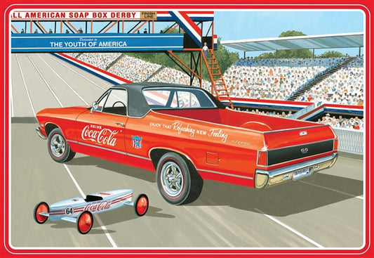 1968 "Coca Cola" El Camino with Soap Box Derby Car