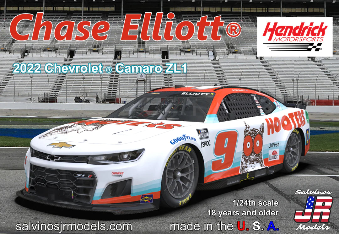 Hendrick Motorsports Chase Elliott 2022 NEXT GEN Hooters Chevrolet Camaro