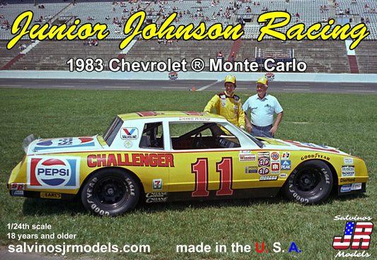 Junior Johnson Racing 1983 Monte Carlo driven by Darrell Waltrip