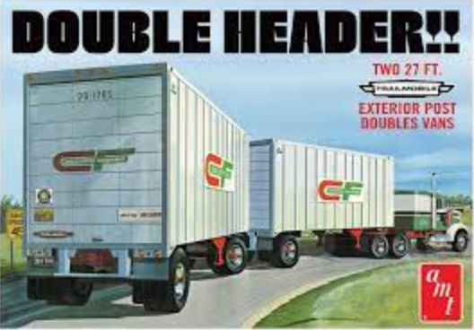 Tandem Van Trailers Double Header