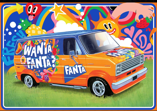 AMT 1977 FANTA FORD VAN