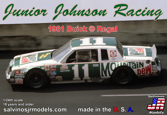 Junior Johnson Racing 1981 Buick Cup Champion driven by Darrell Waltrip