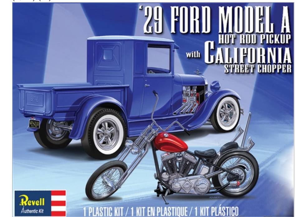 REVELL '29 Ford Model A w/ Chopper